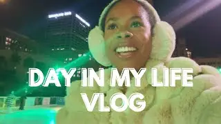 День в моей жизни Vlogmas (катание на коньках в Лос-Анджелесе, празднование дней рождения, меропр...