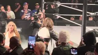 JACY JAYNE W/ FATAL INFLUENCE LIVE NXT GOLD RUSH 2025 ENTRANCE