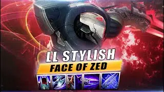 LL Stylish Best Zed Combo , Outplay Zed Montage - League of Legends