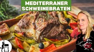 Mediterranean roast pork | The woman at the grill