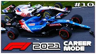 F1 2021 CAREER MODE Part 10 | HIGH EXPECTATIONS AT SPA! DOUBLE DISASTER FOR MERCEDES!