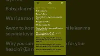 Eleko- by mayorkun (lyrics)  #lyrics #lyricsvideo #music #song #afrobeats #musiclyrics #video