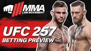 #UFC257 Betting Breakdown | Poirier vs McGregor | Line Movement MMA Betting Show