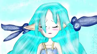 Crystal Elf Queen Anime *Full procces*