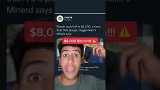 Bitcoin to $8,000!!! ⚠️