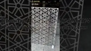 Character Decoration perforated aluminum exterior metal wall panels