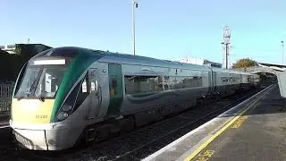 IE 22000 Class DMU Train number 22242 - Broombridge Station, Dublin