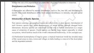 Introduction to Exotic Species | Energy & Environmental Engineering | EEE | RGPV