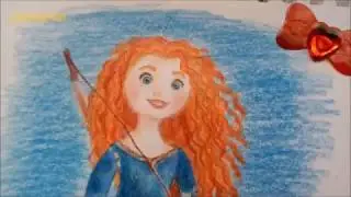 ❤️Cesur Merida &ccedil;izimi / How to draw Brave Merida❤️