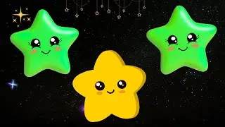 Twinkle Twinkle Little Star🌟Sing-Along Fun /Soft Kids Music |Beautiful Nursery Rhymes for Toddlers!