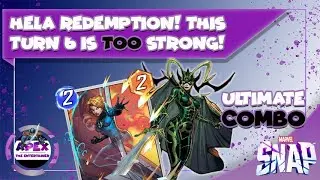 Marvel Snap Ranked Cube Farming  Redemption With Hela Plus Invisible Woman Combo! 44 Power Turn 6!