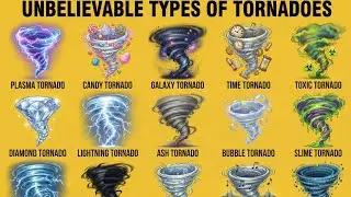Unbelievable Types of Tornadoes | Amazing & Rare Tornado Concepts