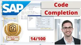 Автозавершение кода ABAP в редакторе ABAP | Совет по ABAP № 14
