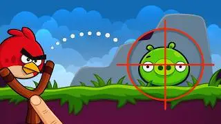 Обучающий геймплей и прохождение Angry Birds Classic от BestGamesVK
