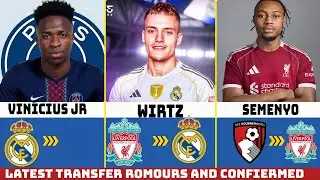 LATEST CONFIRMED TRANSFER NEWS AHEAD OF TRANSFER WINDOW 2025|| Haaland, yamal, rodrygo, wirtzs