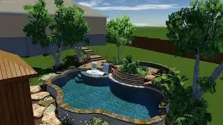 CUSTOM DESIGN POOL BY ED