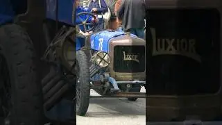 Aircraft-Engined V8 Pre-War Racer Sound - 1912 Luxior Special Aero 8.2 Liters