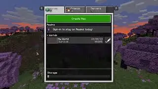 Minecraft Survival No mic only gameplay