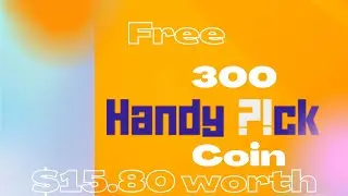 Hot 🔥🔥HandyPick Registration Process plus 3000 Free HandyPick Coin ($150)When you register.