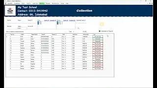 How to receive student fee | School Management Software
