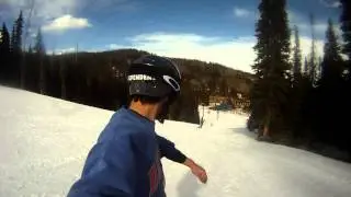Throwing snow