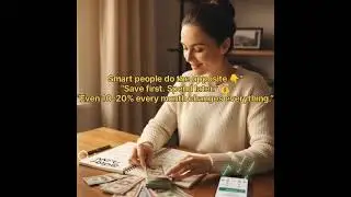 &ldquo;Thanks for watching! 💰 Save first, spend smart, and take control of your money. Subscribe it!