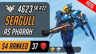 Seagull as Pharah & Genji in Eichenwalde [Season 4 - Grand Master - 37 eliminations-4623 SR-Rank 22]