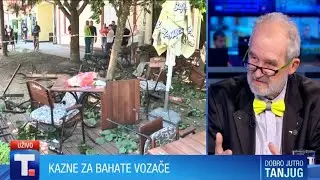 DOBRO JUTRO TANJUG - Kazne za bahate vozače • Milan Vujanić