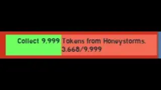 Bee Swarm Simulator how to complete honey bee's collect tokens from honey storms (fastest way?)