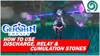 【GENSHIN IMPACT】 How to use discharge, relay and cumulation stones