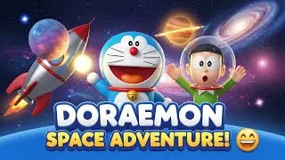 Doraemon Space Adventure 🌌 | 3D Cartoon Sci-Fi Journey with Nobita | Kids Fun Animation