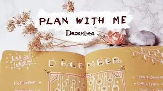 Plan With Me: December 2017 - 'Bullet' Journal Setup | Khaenine
