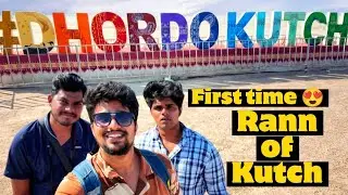 Rann of Kutch First Time Experience | White Desert Gujarat Travel Vlog