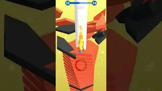Stack Ball 3D Level 33 Gamplay (iOS,Android) #shorts #stackball3d #stackball