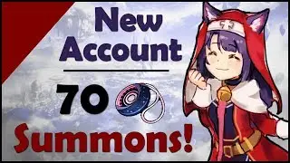 Epic 7: Massive Summons! - 70 Galaxy Bookmarks!! 5* Arrives!!