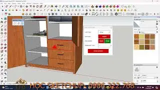 Tạo chuyển động đối tượng trong sketchup bằng plugins DBS