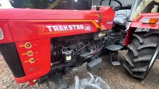 Trakstar 545 4wd tractor come with 4 cylinder mahindra engine and Swaraj Gearbox.
