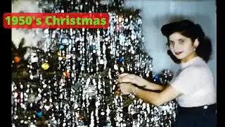 1950&rsquo;s Family Christmas Vintage 8mm Home Movie Footage