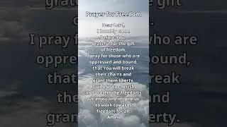 Prayer for Freedom: Break the Chains | Christian Motivation #shorts #christianmotivation #prayers