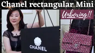Chanel 21A Unboxing - Rectangular Mini Flap Bag in Tweed
