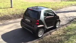 Brabus ultimate Smart Fortwo 112 ultimate style video test drive Брабус Алтимейт