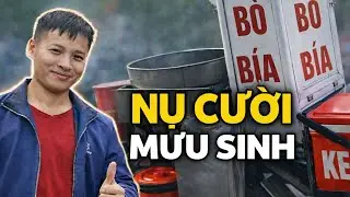 Nụ Cười Mưu Sinh Bên Xe Bò Bía Vỉa Hè | Cuộc Sống Đời Thường
