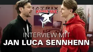 Jan Luca Sennhenn, Verteidiger der Kölner Haie über Regeneration im Eishockey | MatrixTV