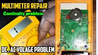 How to repair wrong value in multimeter [wrong Volt, amp reading, long beep ( TECHYTINFO)
