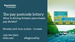 The pay postcode lottery: What is driving Britain&rsquo;s place-based pay divides?
