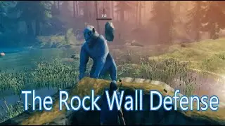 Valheim pt 11: Rock Wall Defense