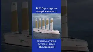 BHP будет поставлять свою продукцию на парусниках.