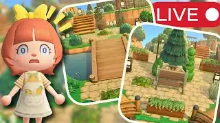Finishing My Rustic Forestcore Island LIVE