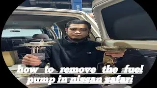 #REMOVING THE OLD FUEL PUMP IN NISSAN PATROL||glentong vlog