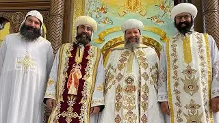 Elevation of HE Metropolitan Youssef - Divine Liturgy by HH Pope Tawadros II ~ 11/20/2022